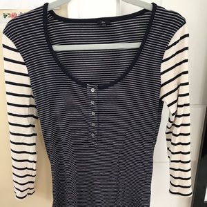 Long sleeve striped t shirt - J Crew